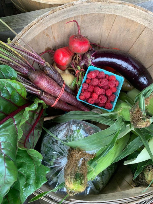 CSA Farm Share Basket Subscription